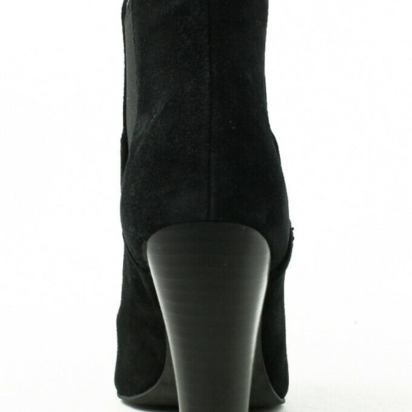 GUESS Black Open Toe Ankle Boots 7.5 New Women's - Picture 3 of 7